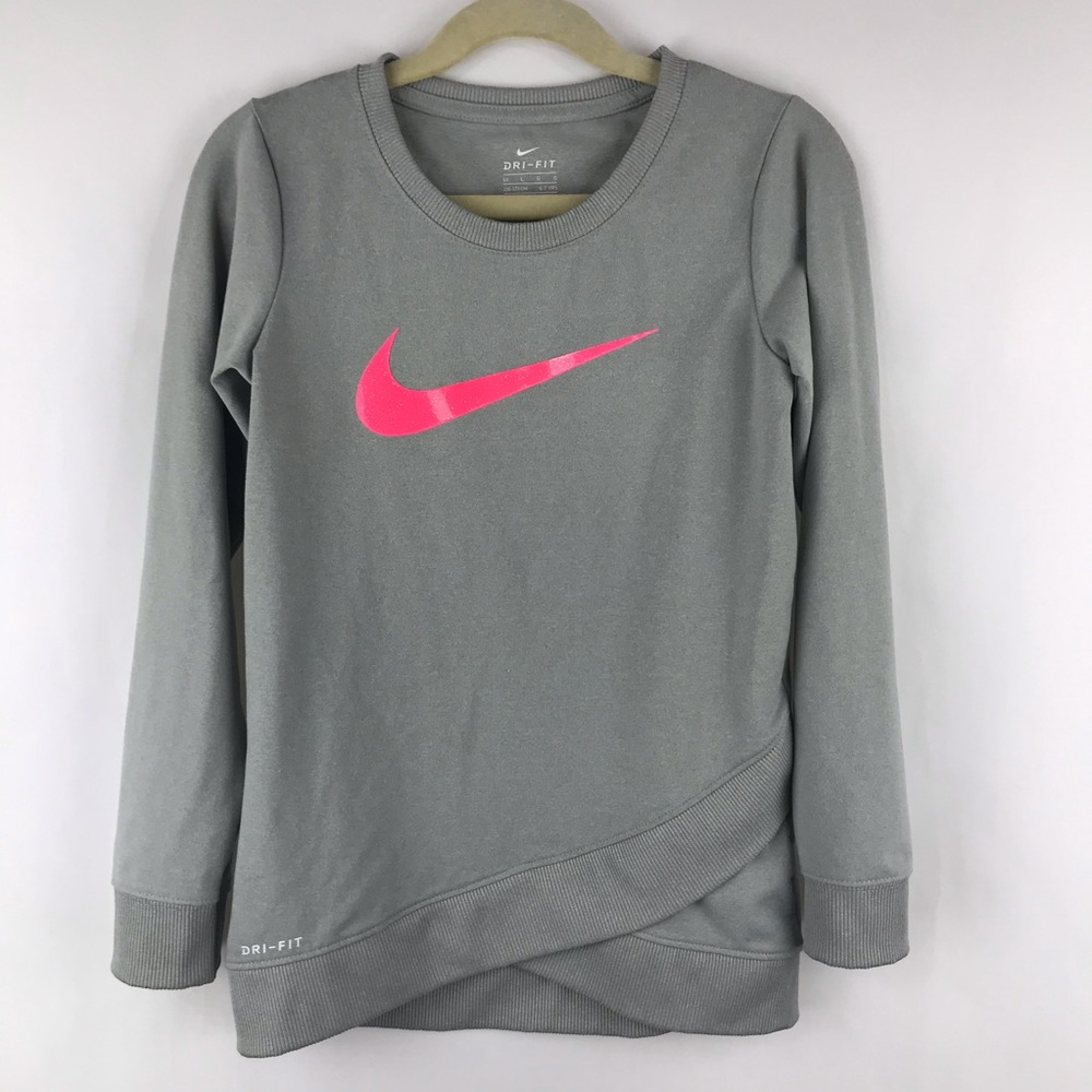 Girls Nike Asymmetrical Sweater - Picture 1 of 7